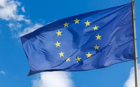 Bandera de la Uni�n Europea.