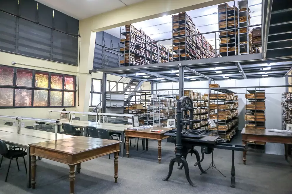 Sala de la Biblioteca Nacional. Cortesía