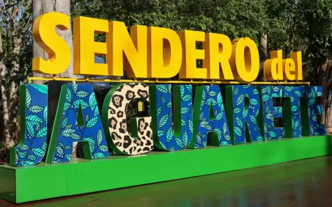 Senadero del Jaguaret� del Centro Ambiental Tekotopa.