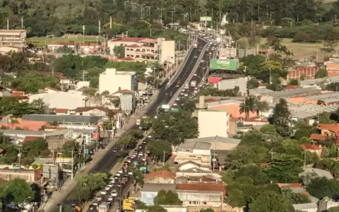 Vista a�rea de la Av. Artigas.