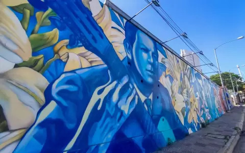 Mural de Jos� Asunci�n Flores.