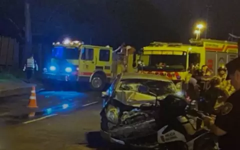Accidente con derivaci�n fatal cerca del Bot�nico.