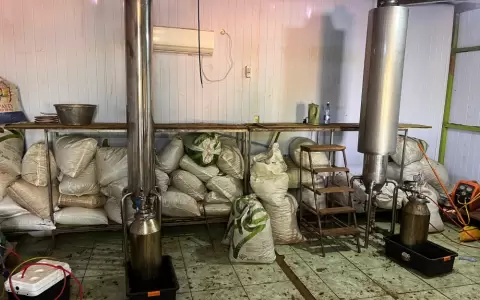 Laboratorio de marihuana tipo ICE.