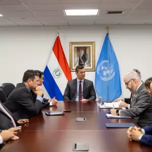 Pe�a se reuni� con l�deres jud�os y destac� la hermandad entre Paraguay e Israel