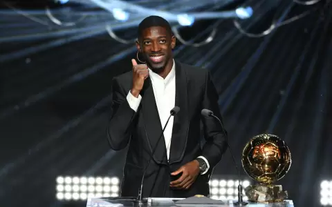 �Ousmane Demb�l� se lleva el Bal�n de Oro!