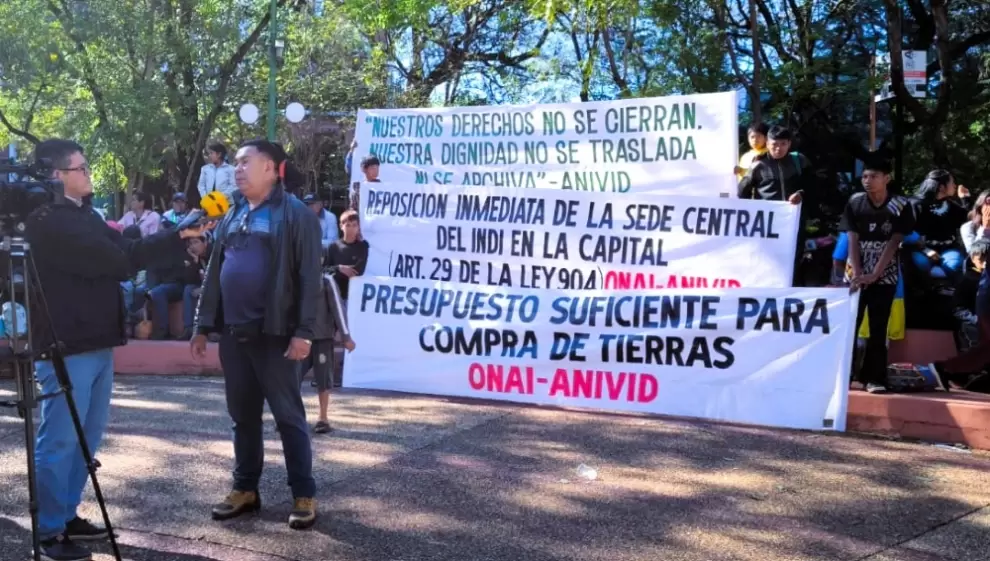 El líder de la organización Anivid, Mario Rivarola.