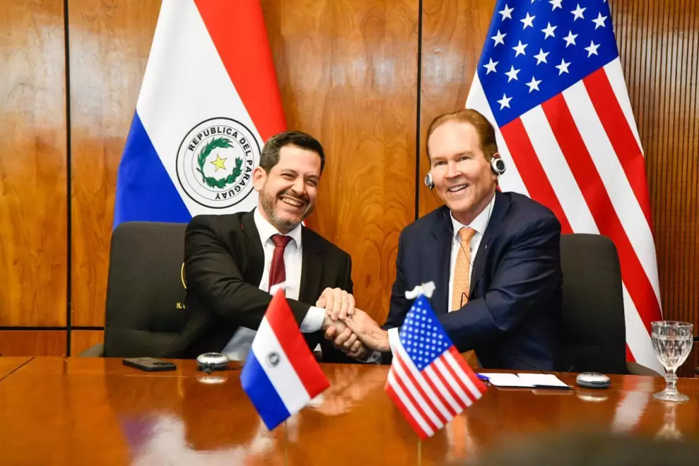 Reuni�n bilateral con congresistas de EE. UU en Paraguay.