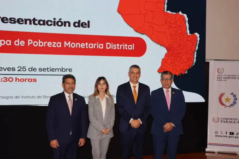 Presentaci�n del mapa de la pobreza.
