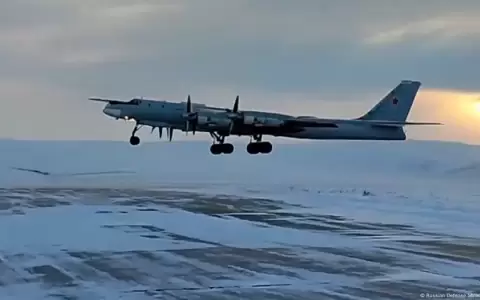 Bombardero ruso Tu-95 (archivo).