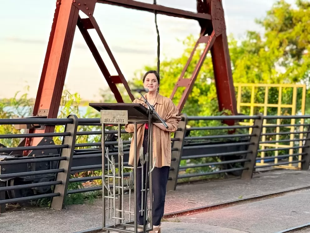 Adriana Ortiz, ministra de Cultura. Cortesía
