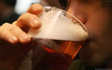 Consumo de cerveza.
