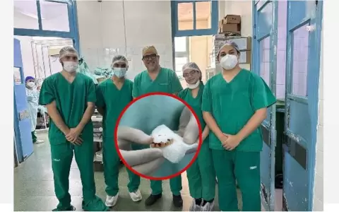Equipo m�dico del Ineram.
