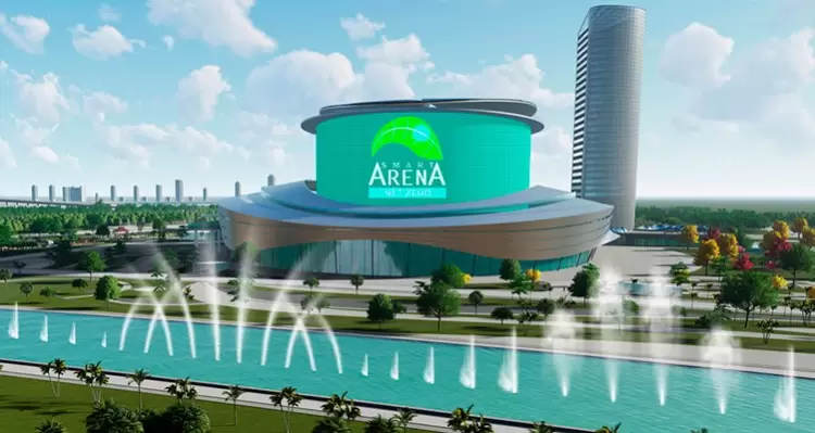 Maqueta del futuro Smart Arena.