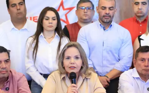 Senadora Lilian Samaniego.