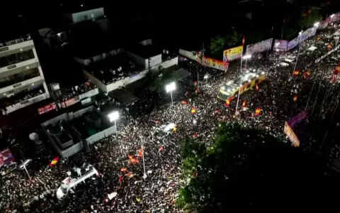 El ministro de Sanidad del estado indio de Tamil Nadu inform� que 36 personas han muerto y 40 han resultado heridas en un mitin pol�tico.