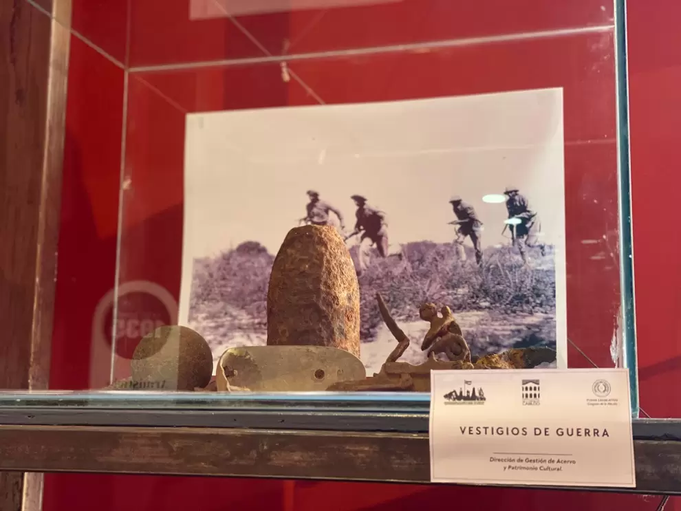 Obra de la exposición .