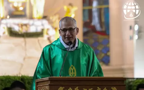 Presb�tero Cristino Bohnert Bauer, rector de la Universidad Cat�lica Nuestra Se�ora de la Asunci�n.