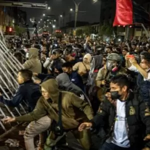 La cuarta marcha de la Generaci�n Z termina con represi�n y heridos