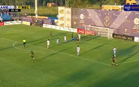 Alejandro Silva marc� el 0-3 transitorio a favor de Recoleta en el triunfo sobre Sportivo Ameliano.