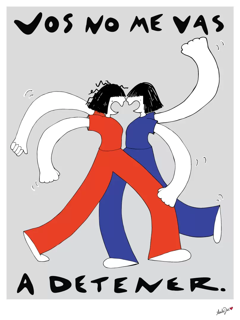 Anita dice. Cortesía