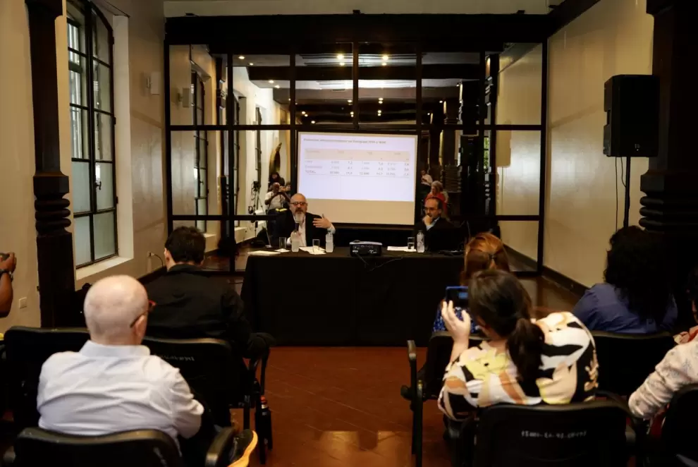 Acto de presentación de los resultados de la encuesta. Cortesía