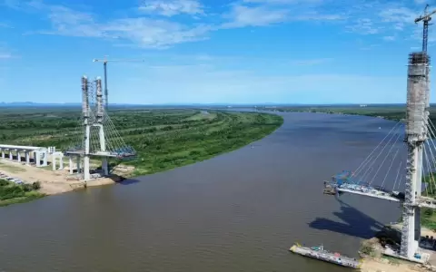 Puente de la Ruta Bioce�nica en Carmelo Peralta.