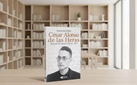 Portada del "Diario del Padre C�sar Alonso de las Heras durante la Guerra Civil de 1947". Editorial L�nea de Tiempo.