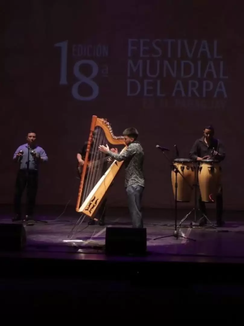 Festival mundial del arpa. (foto: ig)