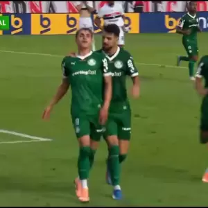 Ramón Sosa le da una agónica victoria a Palmeiras en el Choque-Rei
