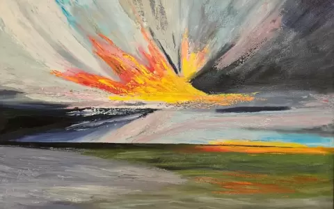 Hertha Hiebl de Lange, obra que ser� exhibida en la muestra.