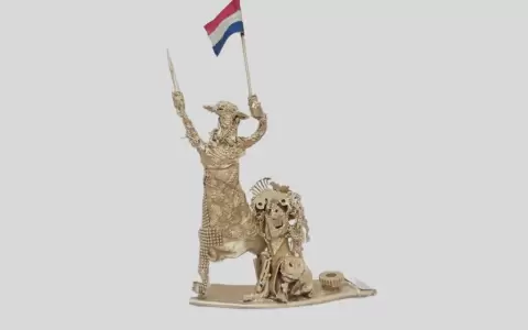 Sandra Fiorio, escultura que ser� exhibida en la muestra.