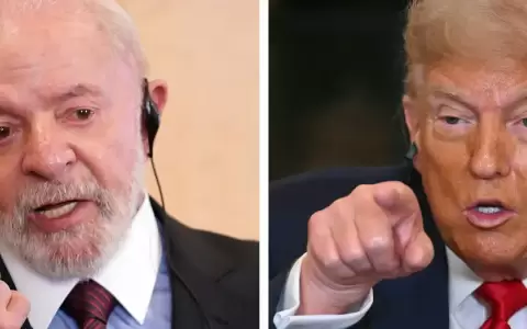 Luiz In�cio Lula da Silva y Donald Trump.