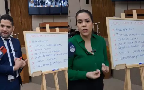 Ra�l Ben�tez y Johanna Ortega.