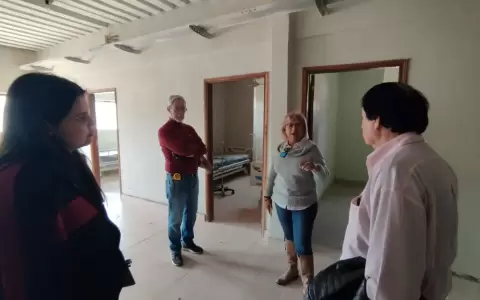 Imagen compartida por el Ministerio de Justicia sobre instalaciones del nuevo penal.
