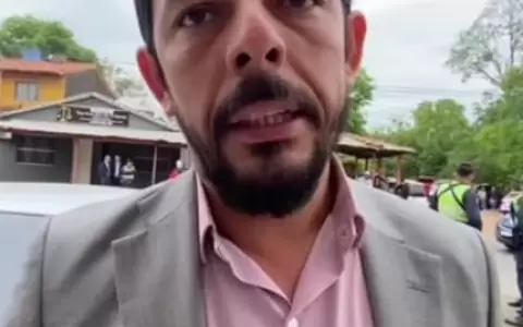 El abogado �scar S�nchez pidi� respeto y justicia por Bruno Acosta.