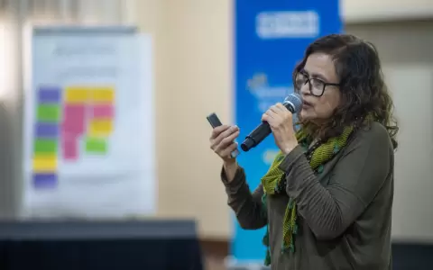 Mar�a Molinas, asesora en Igualdad y Derechos de Plan International Paraguay insta a eliminar las excepciones legales al matrimonio infantil.