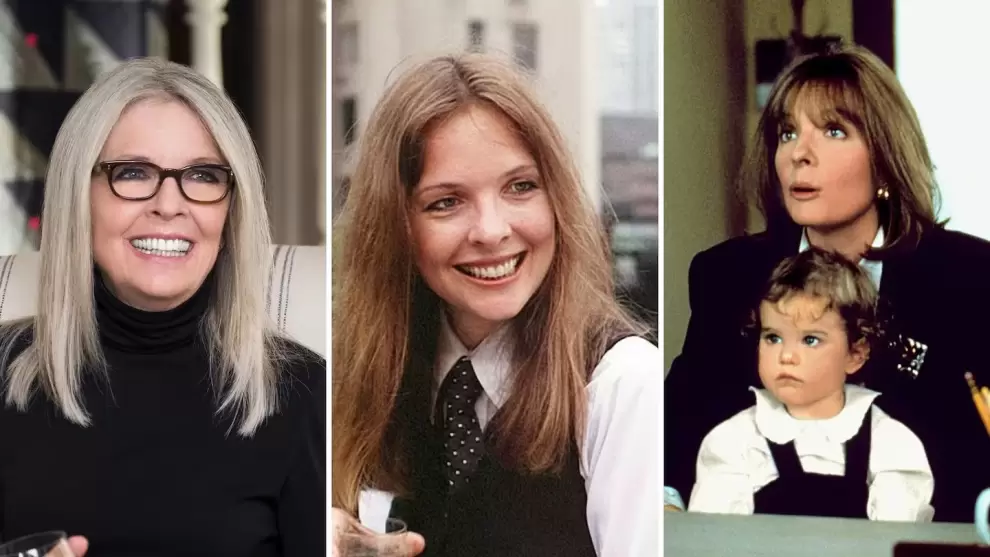 Diane Keaton a trav�s de sus roles actorales. Cortes�a
