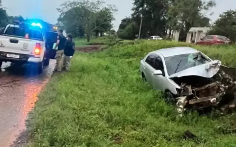 Accidente vial en Itap�a deja saldo mortal.