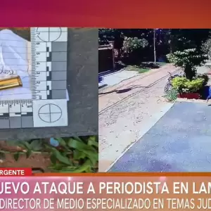 Atacan con bomba molotov la casa de un periodista en Lambaré