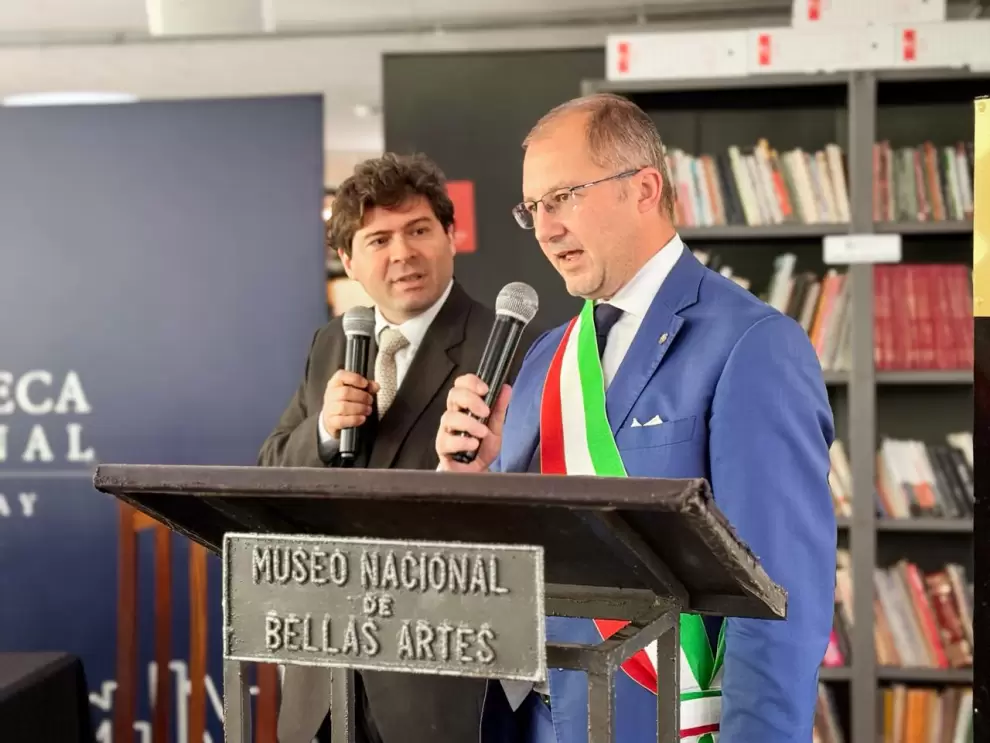 Roberto Giurano, presidente de la Fondazione Scriptorium Foroiuliense. Cortesía