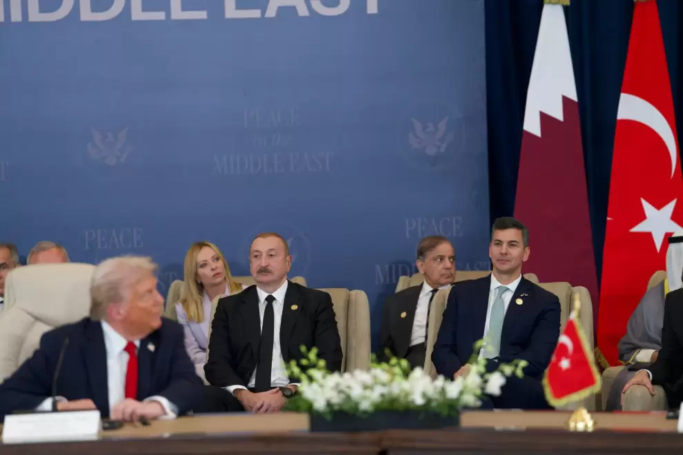 Santiago Pe�a y Donald Trump.
