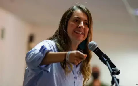 Paloma Valencia, precandidata presidencial de Colombia.