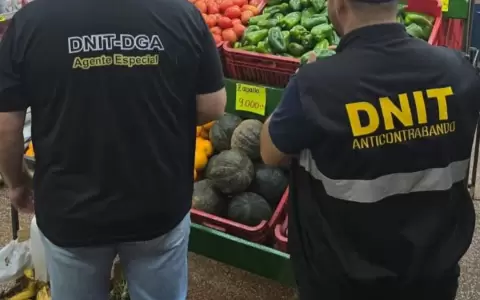 Agentes de la DNIT.