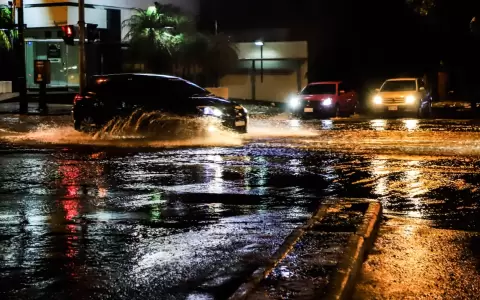 La DINAC pronostica lluvias y tormentas el�ctricas durante la semana en Asunci�n.