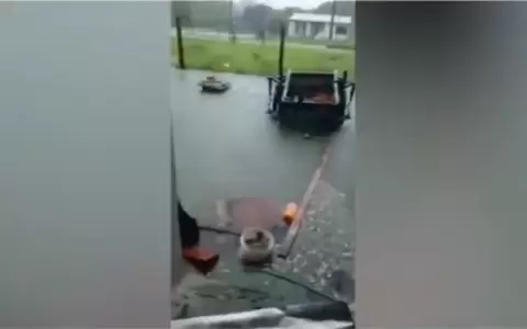 Varias zonas de Ayolas permanecen anegadas tras las intensas lluvias e inundaciones.
