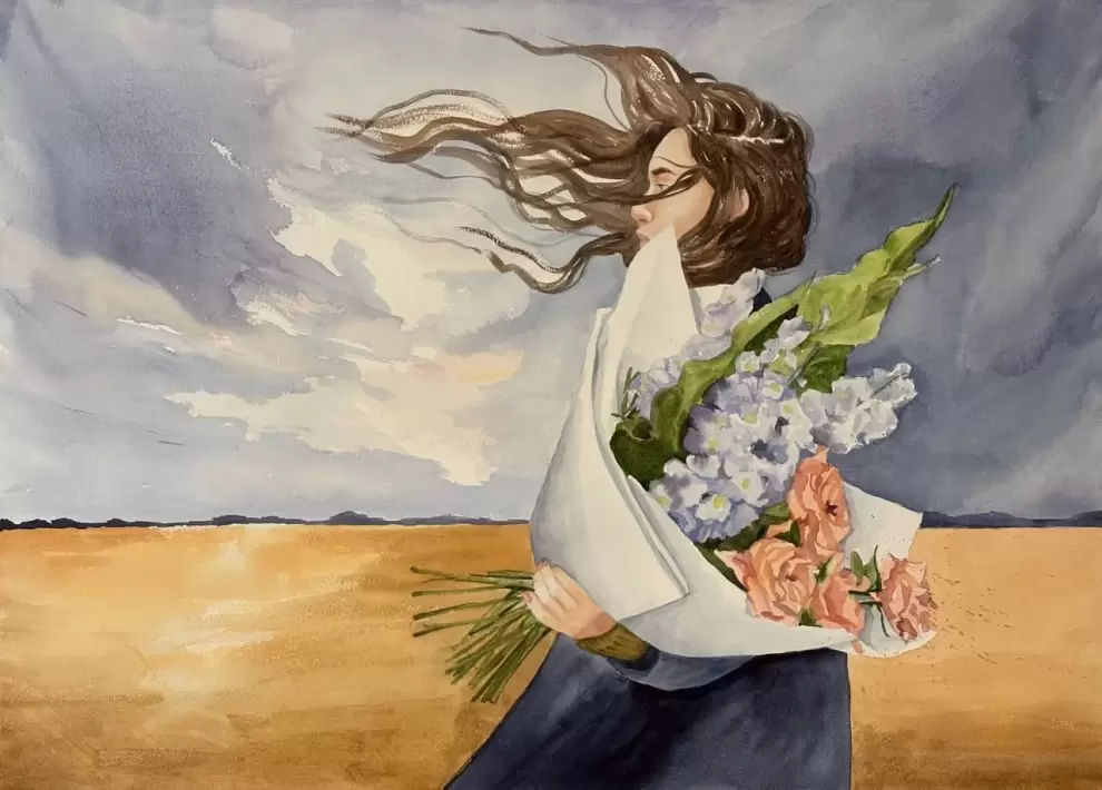 Mónica Pavez Bezanilla, obra que será exhibida en la muestra.