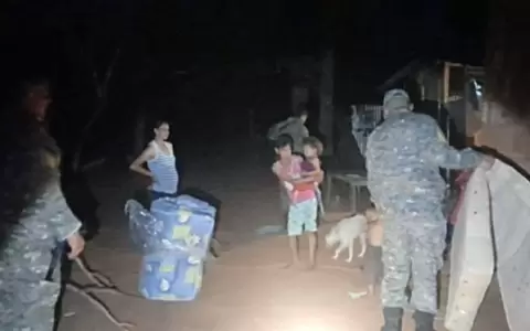 La Polic�a investiga el caso del feto hallado en una vivienda del asentamiento Curupayty, San Pedro.