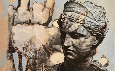 F�lix Toranzos, obra exhibida en la muestra.