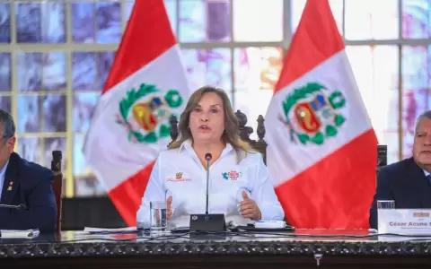 Dina Boluarte.