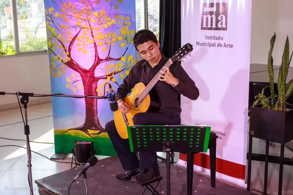 Concierto de guitarra clásica en el IMA.